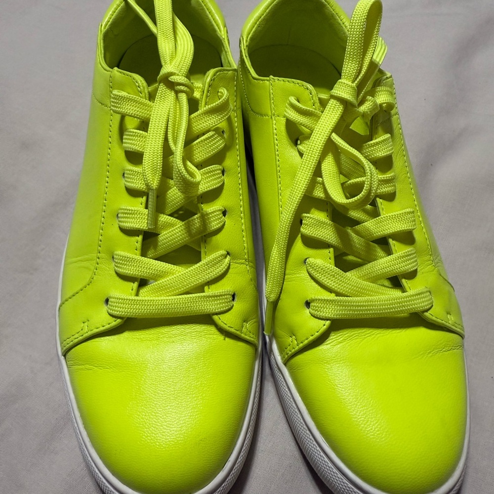 Kenneth Cole Bright Lime Women's Sneakers - Picture 2 of 6